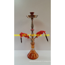 Narguilé de qualité supérieure en alliage de zinc Shisha Hookah